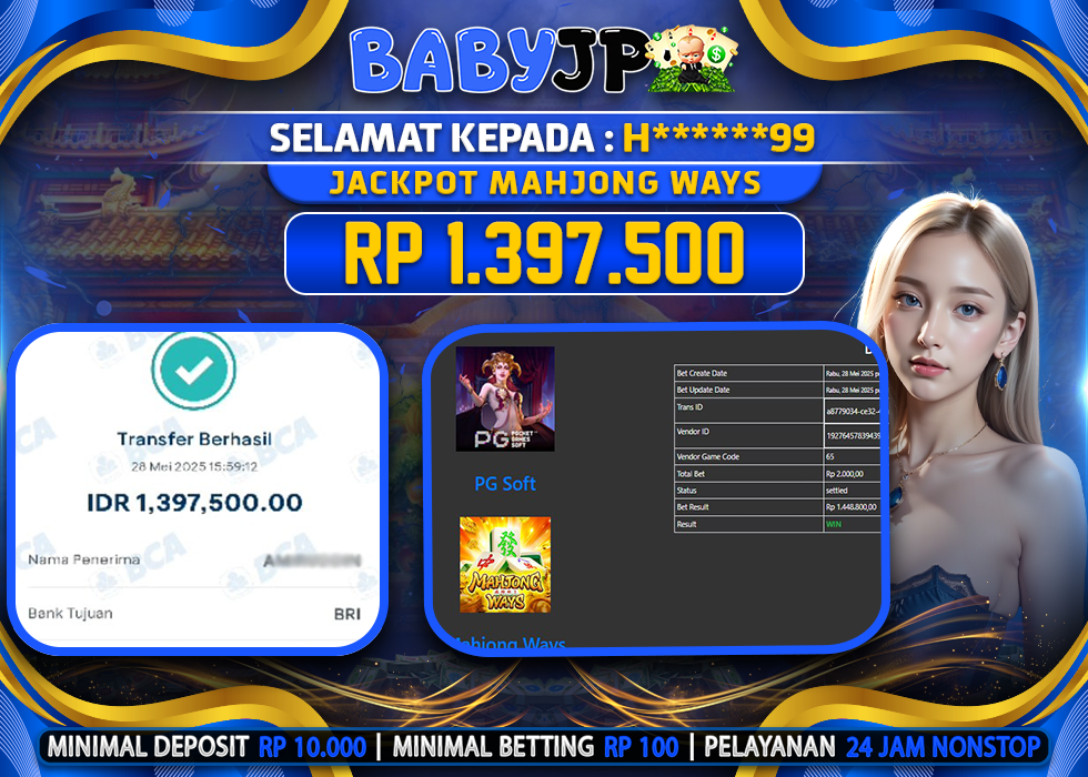 H******99 JACKPOT MAHJONG WAYS,-LUNAS